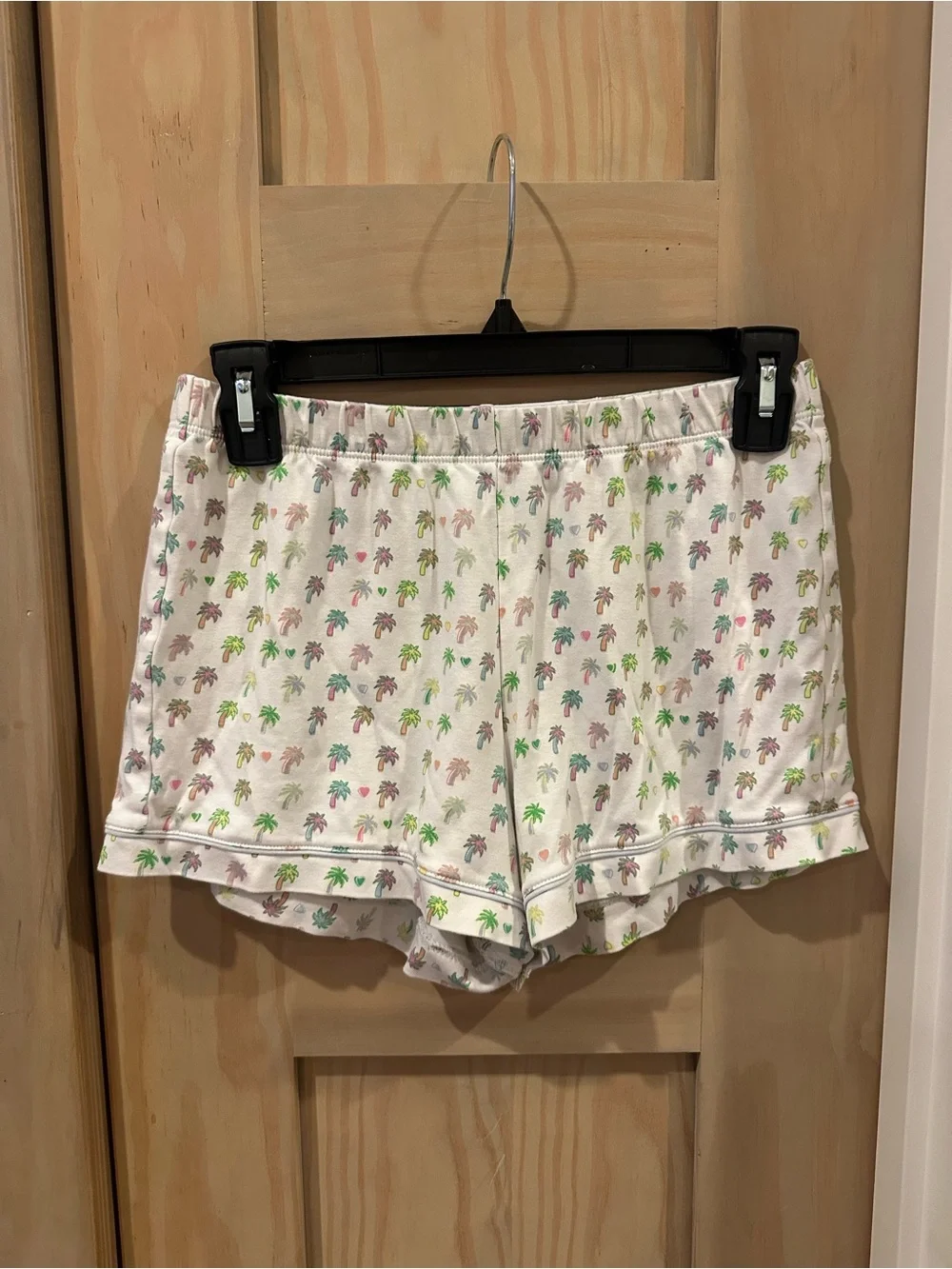 Roller Rabbit (Stoney Clover Collab) Short Sleeve Palm-Print Pajama Set